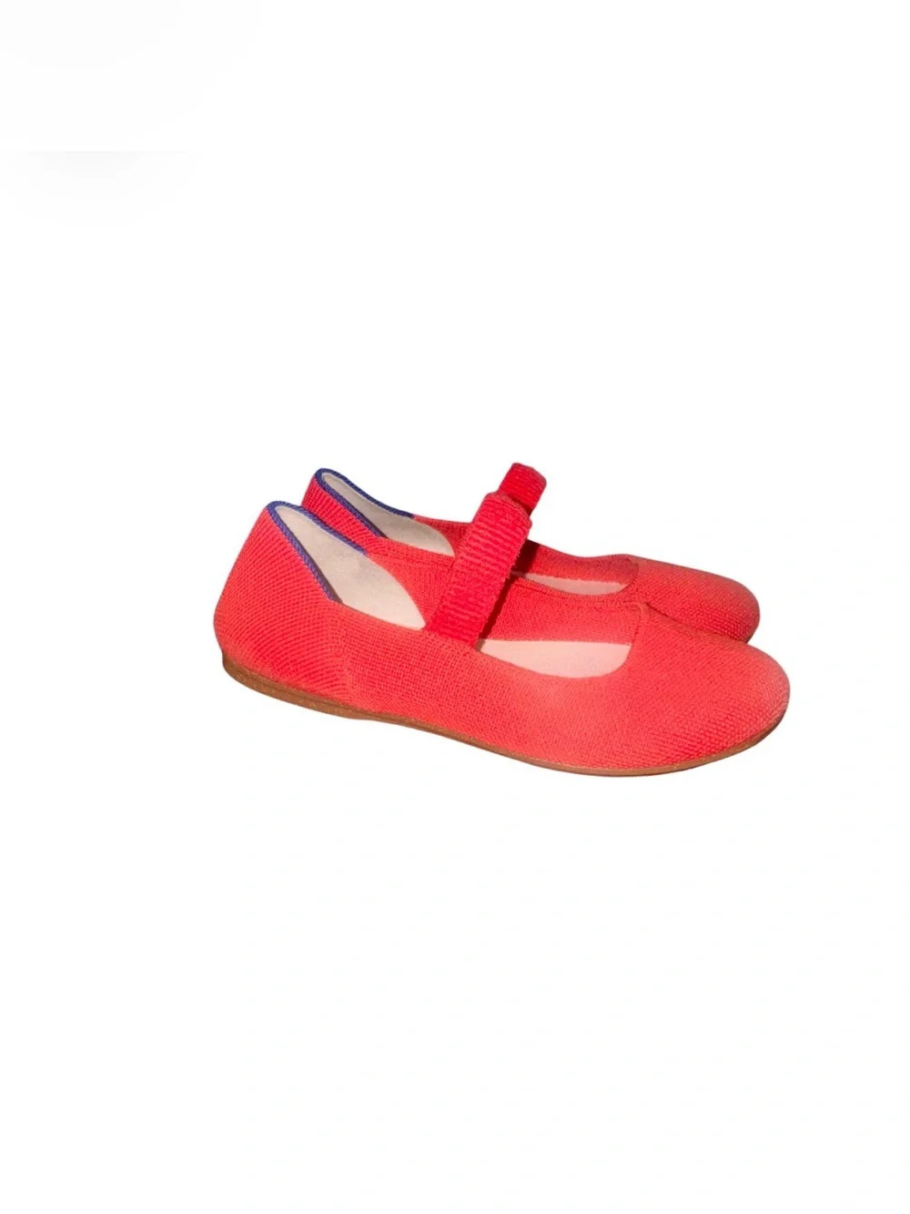 ROTHY’S designer  red slip on dress shoes girl’s size 3